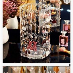 360 rotating earring organizer/ stand